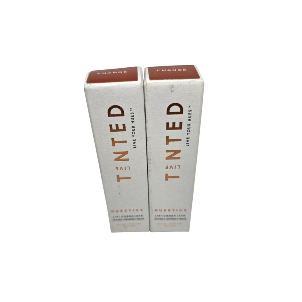 Tinted Live HueStick Change Copper Shimmer Lip Cheek Multistick 2 Pack NIB